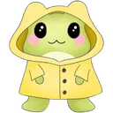 Emoji 403233froggieraincoat