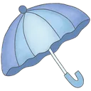 Emoji 697436blueumbrella