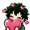Emoji bnhadekuheartlove