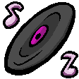 Emoji 4778musicrecordspin