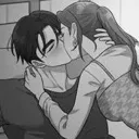 Emoji BAW_White_Black_Kiss_Couple