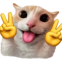 Emoji peace