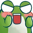 Emoji green_frog_angry