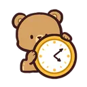 Emoji 4344mochaclock