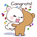 Emoji 94391milkandmochacongrats