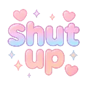 Emoji 263209pinkshutuppop