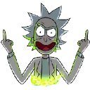 Emoji rickfuckyou