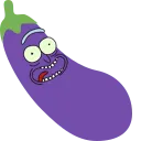 Emoji eggplant_rick