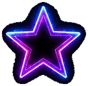Emoji neonstar