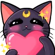 Emoji zsailor_luna_heart