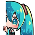 Emoji mikupeek
