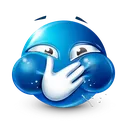 Emoji holdinglaughter