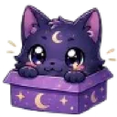 Emoji emoji_cat_in_the_box