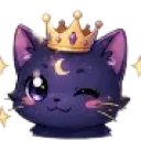Emoji emoji_queen_cat