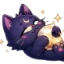 Emoji emoji_moon_cat