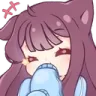Emoji cute_neko_haha