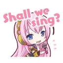 Emoji sing_Luka