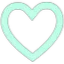 Emoji 45055lightblueheartx