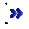 Emoji bluearrow