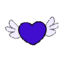 Emoji blueflyingheart