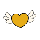 Emoji orangeflyingheart