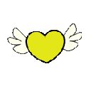 Emoji yellowflyingheart