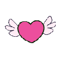 Emoji pinkflyingheart