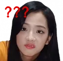 Emoji Jisoo_confused