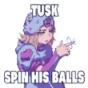 Emoji tusk