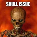 Emoji skullissue