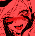 Emoji B_ahegao_Shaking_Red