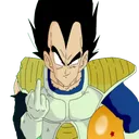 Emoji VegetaFU