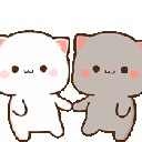 Emoji peachgomaholdhands