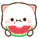 Emoji eatingwatermelongoma