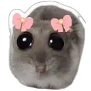 Emoji hamster