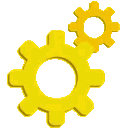 Emoji yellowgears