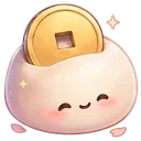 Emoji PinkMochi_Monnaie_shinkuown