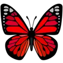 Emoji Red_Butterfly