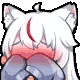 Emoji White_ShyBlush