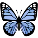 Emoji Blue_Butterfly05