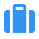 Emoji suitcasesolid