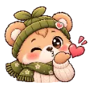 Emoji moka_kiss