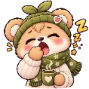 Emoji moka_yawning