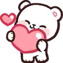 Emoji y_bearheart