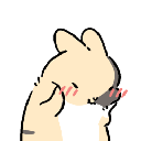 Emoji shy_bunny
