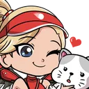 Emoji 1418mercycat