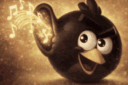 Emoji AngryBirdEarGIF