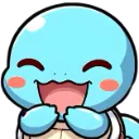 Emoji 71351squirtlelaughing
