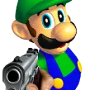 Emoji Luigi_gun