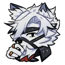 Emoji wolfstikerthinki